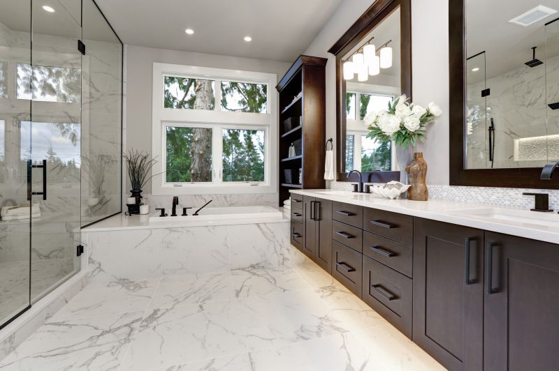 Elegant Vanity and Mirror